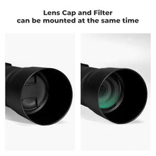 Load image into Gallery viewer, K&amp;F CONCEPT Lens Hood Replace of ET-74B Hood Compatible with Canon RF 100-400mm f/5.6-8 is USM, EF 70-300mm f/4-5.6 is II USM, Reversible Snap on Camera Lens Shade Fits 67mm Filters and Lens Cap_896
