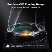 Load image into Gallery viewer, K&amp;F Concept MC UV Filter Compatible with Leica Q3 43/Q3 28/Q3/Q2, brass_967
