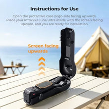 Load image into Gallery viewer, K&amp;F CONCEPT Protective Case Compatible with Insta360 Luna Ultra, Black_102
