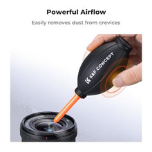 Load image into Gallery viewer, K&amp;F CONCEPT Silicone Air Blower with Long Nozzle,Individually Packaged, blacksilver_889
