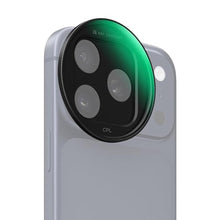 Load image into Gallery viewer, K&amp;F CONCEPT Snap-On CPL Filter Compatible with iPhone 17 Pro Max/17 Pro, Black_1
