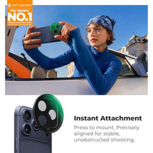 Load image into Gallery viewer, K&amp;F CONCEPT Snap-On CPL Filter Compatible with iPhone 17 Pro Max/17 Pro, Black_232
