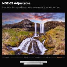Load image into Gallery viewer, K&amp;F CONCEPT Snap-On ND2-32 Filter Compatible with iPhone 17 Pro &amp; Pro Max, Silver_133
