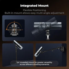 Load image into Gallery viewer, K&amp;F CONCEPT SP25C 25W Photography Flashlight with 20 Gobos, Gray_216
