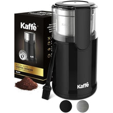 Load image into Gallery viewer, Kaffe Electric Coffee Blade Grinder w/Removable Cup - 4.5oz - Black (w/Cleaning Brush)_1
