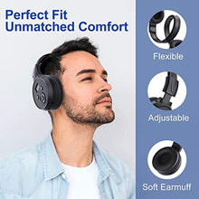 Load image into Gallery viewer, Kamapulo F4 Rechargeable &amp; Portable Personal FM Radio Headphones with Best Reception, FM Headset Radio Receiver for Meeting, Daily Works, Hiking, Jogging, Black_4269
