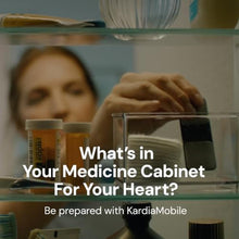 Load image into Gallery viewer, KardiaMobile 1-Lead EKG Monitor, Medical-Grade FDA-Cleared Personal Heart Monitor, Detects Normal, AFib &amp; Arrhythmias, 30 Second Results, Works with Most Smartphones, HSA&amp;FSA Eligible, Black_755
