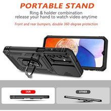 Load image into Gallery viewer, KEKBOXQ Case for Samsung Galaxy S25 Ultra Phone Case with Camera Cover &amp; 2 Pcs Screen Protectors,[Military Grade 20ft.] Shockproof/360 Magnetic Kickstand Protective Case for S 25 Ultra,Blue_2902
