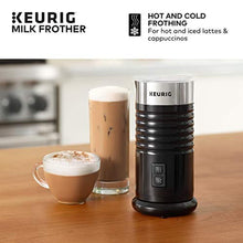 Load image into Gallery viewer, Keurig Standalone Frother Works Non-Dairy Milk, Hot and Cold Frothing, 6 Oz, Black_731
