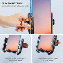 Load image into Gallery viewer, Kewig Motorcycle Phone Mount Holder- [Camera Friendly] [1s Lock &amp; Release], Black_7810
