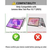 Load image into Gallery viewer, Keyboard Case for 2025 Lenovo Idea Tab Plus 12.1 Inch/Lenovo Tab K12 - Stand Folio Detachable Keyboard Cover with Mouse (TB361FU/TB361ZU) - Pink_32
