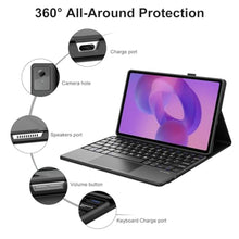Load image into Gallery viewer, Keyboard Case for Lenovo Idea Tab 11'' 2025 (TB-336ZU/TB-336FU) -Black, TouchBlack_762
