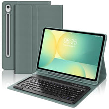 Load image into Gallery viewer, Keyboard Case for Samsung Galaxy Tab S10 FE+ Plus 13.1'' 2025, Detachable Galaxy Tablet S10FE+ Case with Keyboard 13.1inch, Protective Cover with S Pen Holder for Samsung Tab S10FE Plus Keypad, Green_1
