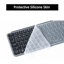 Load image into Gallery viewer, Keychron B1 Pro Ultra-Slim Wireless ZMK Custom Keyboard, Programmable Bluetooth/2.4 G/Wired Lightweight with 1200-Hour Long Battery Life Quiet Key for Mac/Windows - Ivory White, IvoryWhite_5953
