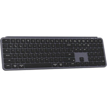 Load image into Gallery viewer, Keychron B6 Pro Full-Size Ultra-Slim Wireless ZMK Custom Keyboard, Triple-Mode 2.4 G/Bluetooth 5.2/Wired Programmable, Lightweight Quiet Key with Numeric Keypad for Mac/Windows, Space Gray, SpaceGray_1
