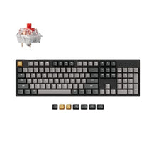 Load image into Gallery viewer, Keychron C2 Pro Wired QMK/VIA Mechanical Keyboard Full Size Layout Custom Programmable Macro RGB Backlit with Keychron K Pro Red Switch OEM Profile Double-Shot PBT Keycaps for Mac Windows Linux_1
