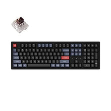 Load image into Gallery viewer, Keychron K10 Pro Wireless Custom Mechanical Keyboard, Full-Size QMK/VIA Programmable Bluetooth/Wired White Backlight with Hot-swappable Keychron Super Brown Switch Compatible with Mac Windows Linux, HotswapKeychronKProBrownSwitch_1
