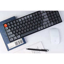 Load image into Gallery viewer, Keychron K4 Wireless Bluetooth/USB Wired Gaming Mechanical Keyboard, Compact 100 Keys RGB LED Backlit Gateron Brown Switch N-Key Rollover, Aluminum Frame for Mac Windows, Version 2, GateronBrownSwitch_7115
