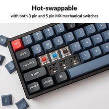 Load image into Gallery viewer, Keychron K6 Pro Wireless Custom Mechanical Keyboard, QMK/Launcher Programmable Macro, Hot-Swappable Keychron K Pro Red Switch, 65% Layout Aluminum RGB Backlit Office Keyboard for Mac Windows Linux, RGBBacklightAluminumFrameA_2875
