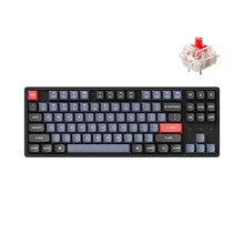 Load image into Gallery viewer, Keychron K8 Pro Wireless Custom Mechanical Keyboard, QMK/VIA Programmable Bluetooth/Wired Tenkeyless RGB Backlight with Hot-swappable Gateron G Pro Red Switch Compatible with Mac Windows Linux, HotswapGateronGProRedSwitch_1
