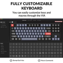 Load image into Gallery viewer, Keychron K8 Pro Wireless Custom Mechanical Keyboard, QMK/VIA Programmable Bluetooth/Wired Tenkeyless RGB Backlight with Hot-swappable Gateron G Pro Red Switch Compatible with Mac Windows Linux, HotswapGateronGProRedSwitch_1130
