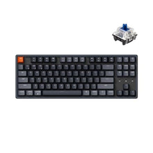Load image into Gallery viewer, Keychron K8 Wireless Mechanical Keyboard, Tenkeyless Layout 87 Keys Bluetooth/Wired RGB Backlit with Gateron Optical Blue Switch Compatible with Mac Windows, GateronOpticalBlueSwitch_1
