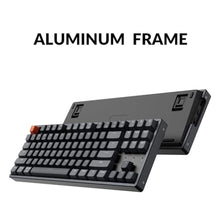 Load image into Gallery viewer, Keychron K8 Wireless Mechanical Keyboard, Tenkeyless Layout 87 Keys Bluetooth/Wired RGB Backlit with Gateron Optical Blue Switch Compatible with Mac Windows, GateronOpticalBlueSwitch_6618
