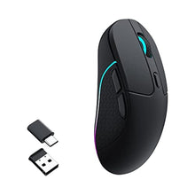 Load image into Gallery viewer, Keychron M3 Wireless Mouse, PAW3395 Sensor with Programmable Macro Button 26,000 DPI Supports 2.4 GHz/Bluetooth 5.1, 79g Ultra-Light Ergonomic Design Up to 70 Hours Using for PC Mac Laptop - Black_1
