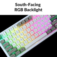 Load image into Gallery viewer, Keychron Q1 Max RGB QMK/VIA Custom Mechanical Keyboard, Full Metal Programmable Knob 2.4 GHz/Bluetooth/Wired Keyboard with Hot-Swappable Gateron Jupiter Red Switch for Mac Windows Linux - White, RedSwitch_6368
