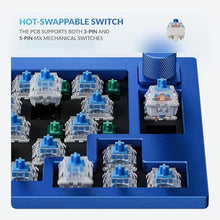 Load image into Gallery viewer, Keychron Q2 Swappable RGB Backlight Brown Switch Knob Version - Blue -Special Color, NavyBlue_7047
