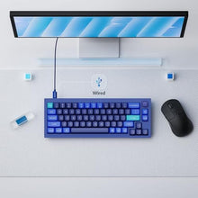 Load image into Gallery viewer, Keychron Q2 Swappable RGB Backlight Brown Switch Knob Version - Blue -Special Color, NavyBlue_7050
