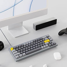 Load image into Gallery viewer, Keychron Q2 Wired Custom Mechanical Keyboard, QMK/VIA Programmable Macro, Full Aluminum, Hot-Swappable Gateron G Pro Blue Switch, 65% Layout Double Gasket Compatible with Mac and Windows - Grey, SilverGrey_7052
