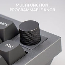 Load image into Gallery viewer, Keychron Q2 Wired Custom Mechanical Keyboard Knob Version, 65% Layout QMK/VIA Programmable Macro with Hot-swappable Gateron G Pro Brown Switch Double Gasket Compatible with Mac Windows Linux (Grey), HotswapGateronGProBrownSwitch_7083
