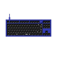 Load image into Gallery viewer, Keychron Q3 Barebone Kit ISO EU Knob Version, QMK/VIA Wired Custom Mechanical Keyboard, Full Aluminum Hot-swappable Tenkeyless Layout Double-Gasket DIY, Programmable Macro for Mac Windows Linux - Blue_1
