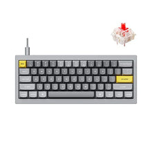 Load image into Gallery viewer, Keychron Q4 Wired Custom Mechanical Keyboard, QMK/VIA Programmable Macro, Full Aluminum, Hot-Swappable Gateron G Pro Red Switch, 60% Layout Double Gasket Compatible with Mac and Windows - Blue, GrayGateronGProRedSwitch_1
