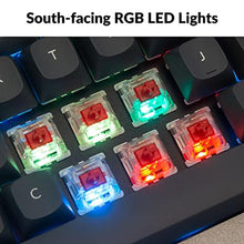 Load image into Gallery viewer, Keychron Q4 Wired Custom Mechanical Keyboard, QMK/VIA Programmable Macro, Full Aluminum, Hot-Swappable Gateron G Pro Red Switch, 60% Layout Double Gasket Compatible with Mac and Windows - Blue, GrayGateronGProRedSwitch_7103
