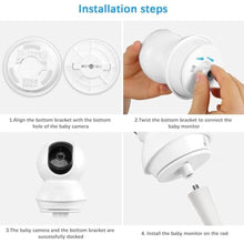 Load image into Gallery viewer, KHQBG Baby Monitor Flexible Mount for TP-Link Tapo C200 C210 Cameras (Twist)_678
