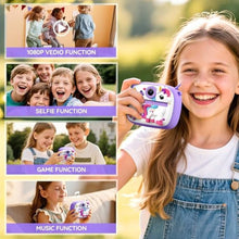 Load image into Gallery viewer, Kids Camera Instant Print, Kids Digital Camera with Photo Printing, PurpleUnicorn_432
