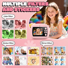 Load image into Gallery viewer, Kids Camera Instant Print, Kids Digital Camera with Photo Printing, PinkUnicorn_1737
