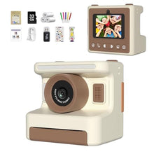 Load image into Gallery viewer, Kids Instant Print Camera with 32GB SD Card - No Ink Needed Thermal Printer, 48MP FHD Video, 2.4" Screen, 1200mAh Battery | Birthday Gift for Boys Girls_1
