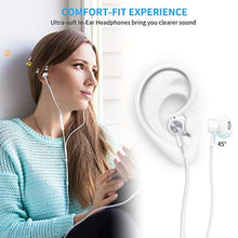 Load image into Gallery viewer, KINGONE USB C Headphones 2021 HiFi Stereo Type C Earbuds with Mic and Volume Control Compatible with Google Pixel 4 3 2 XL,Sony XZ2, OnePlus 6T and More Type C Port Model -White_1239
