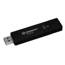 Load image into Gallery viewer, Kingston Ironkey D500S 16GB Encrypted Flash Drive | Dual Hidden Partition | FIPS 140-3 Level 3 | XTS-AES 256-bit | BadUSB and Brute Force Protection | Multi-Pin Option | IKD500S/16GB,Black_1
