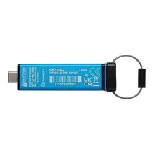 Load image into Gallery viewer, Kingston Ironkey Keypad 200 USB-C 16GB Encrypted Flash Drive | OS Independent | FIPS 140-3 Level 3 | XTS-AES 256-bit | BadUSB and Brute Force Protection | Multi-Pin Option | IKKP200C/16GB_8364
