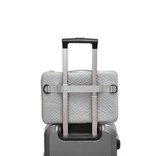 Load image into Gallery viewer, Kinmac Embossing Style 360 Protective Full Cushioned Laptop Sleeve,Water-Repellent Laptop Case Bag with Handle (Grey Embossing, 12.5 inch-13.3 inch)_2104
