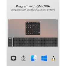 Load image into Gallery viewer, Kisnt MF34 Mechanical Numpad, Full-Function for Heavy Excel Financial, Black_691
