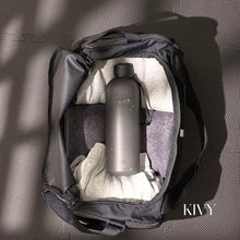 Load image into Gallery viewer, KIVY Large Water Bottle 50oz [Lightweight &amp; Shatterproof] Fits Backpack &amp; Cupholder for Travel, Sports, School - Green water bottle no straw - 1.5 Liter water bottles - 50oz Water bottle, LightGreen_5811
