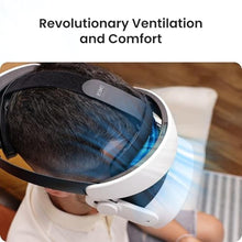 Load image into Gallery viewer, KIWI design H4 Boost Comfort Battery Head Strap Accessories for Meta/Oculus Quest 3/3S, Dual Fast Charge the VR Headset and Battery Strap in 2.5h, Halo Strap Reduce Facial Pressure, White_8922
