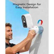 Load image into Gallery viewer, KKB Security Cameras Wireless Outdoor Magnetic, 2K Smart WiFi Camera Indoor for Home Security, Long Battery Life Powered, AI Motion Detection, Color Night Vision, iCam365 APP, 2 Way Audio, White_187
