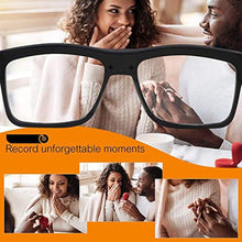 Load image into Gallery viewer, KLSYQ 1080p HD Camera Smart Video Recording Glasses-Outdoor Sport Glasses with Camera Wearable Eyeglass (Include 32G Memory Card), Black_719
