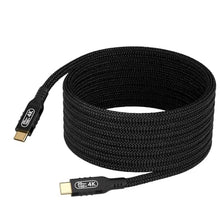 Load image into Gallery viewer, KMMXXCPM USB c Cable 3.2 gen 2 Data Transfer 20gbpsType C to Type C Long Cable 16.5ft/5m PD 100W Fast Charge4k@60hz Video Cable for Monitor._1
